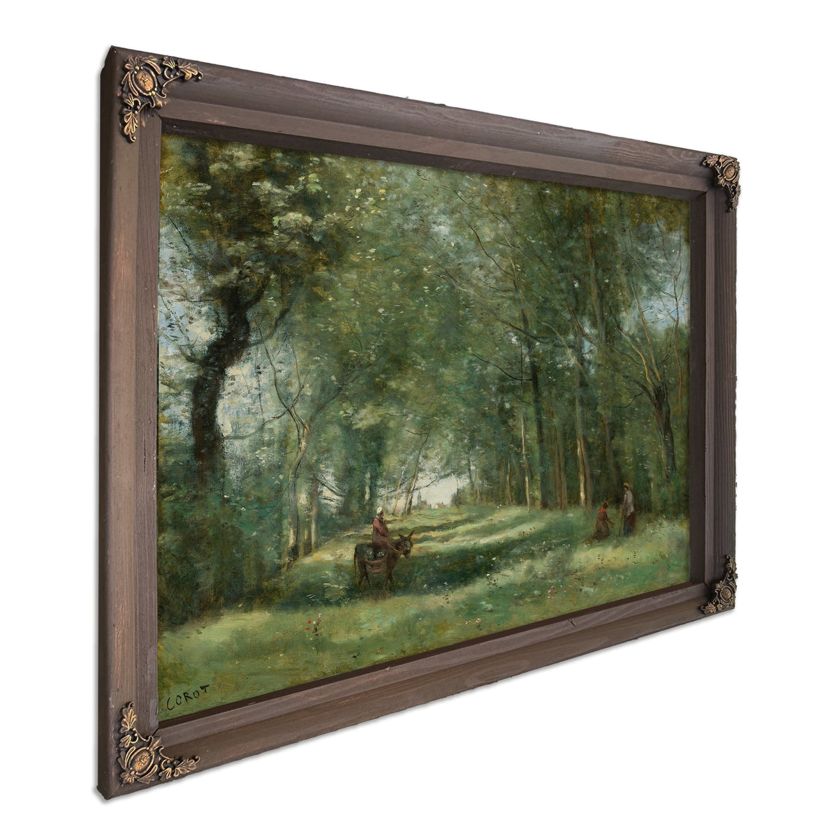 Lallee Verte By Camille Corot
