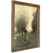 Landscape Pollard Willows By Camille Corot