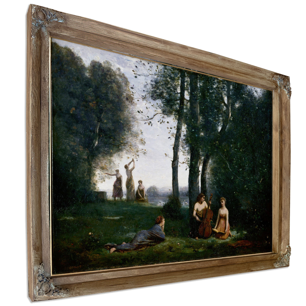 Le Concert Champetre By Camille Corot