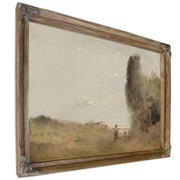 Le Matin Au Bord de Leau By Camille Corot