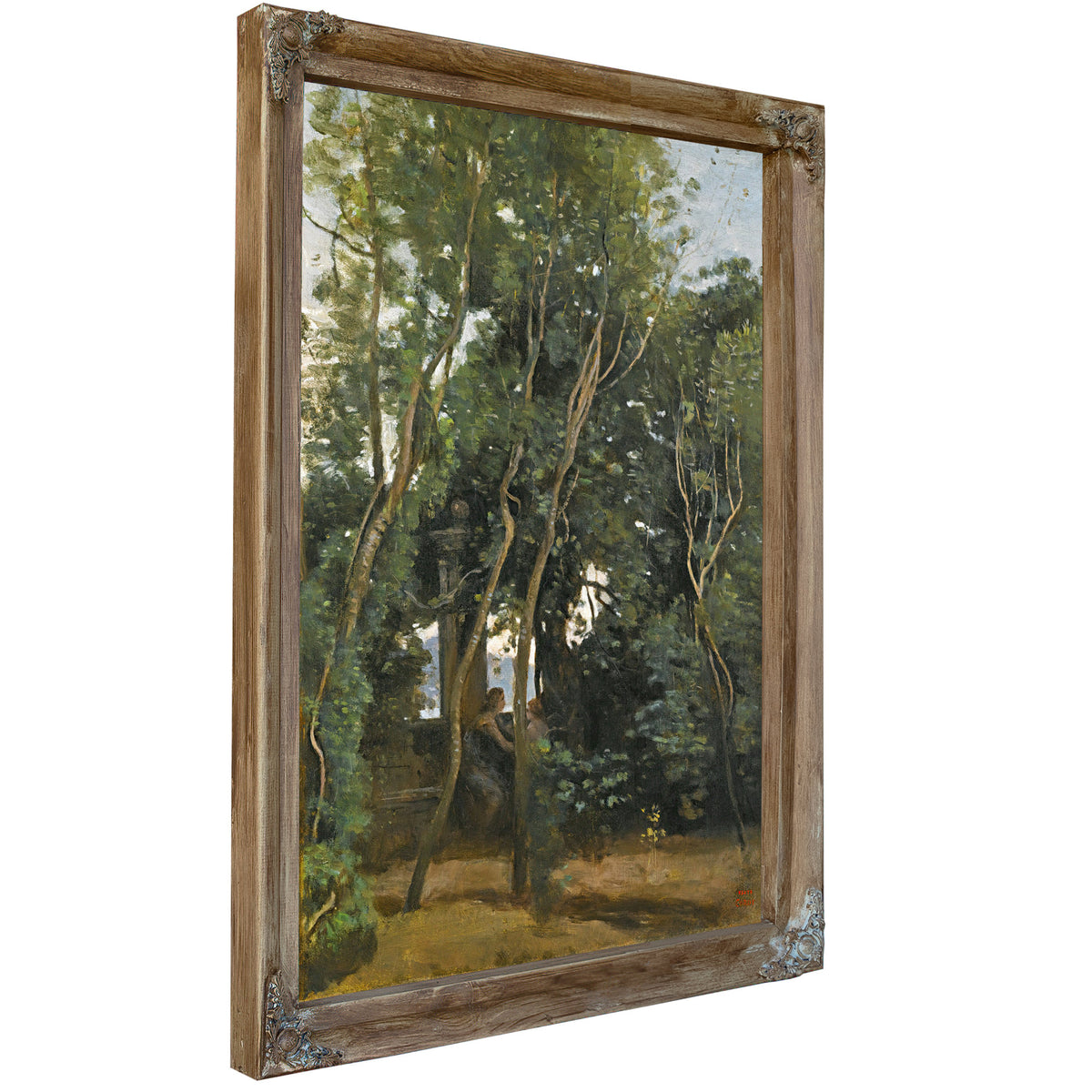 Le Matin Sous Les Arbres By Camille Corot