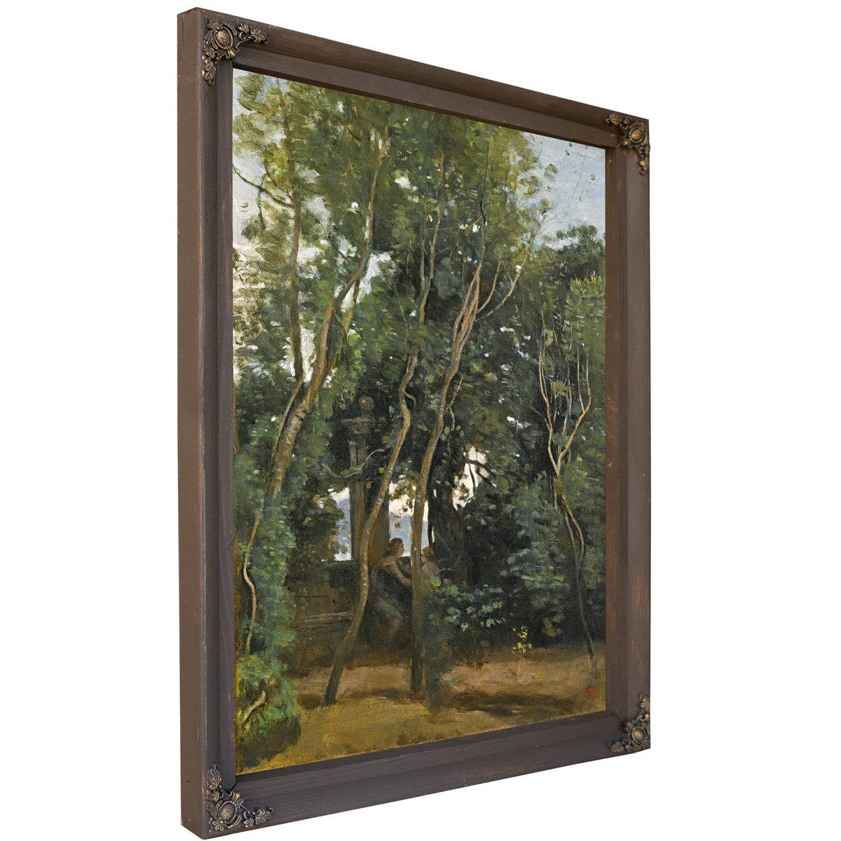 Le Matin Sous Les Arbres By Camille Corot