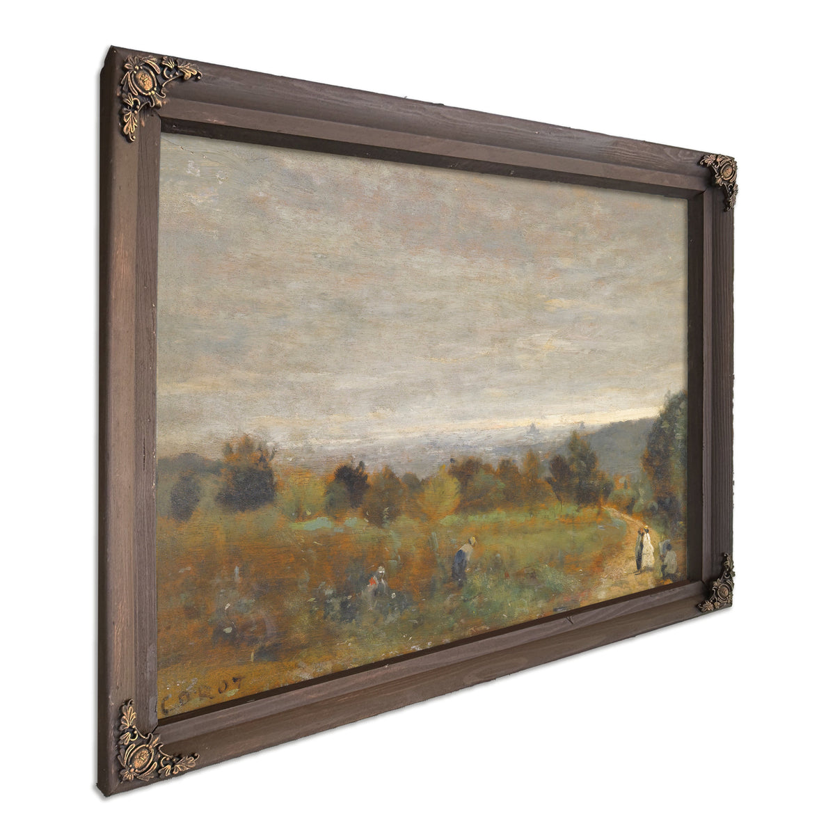 Les Hauteurs de Sevres Paris En By Camille Corot
