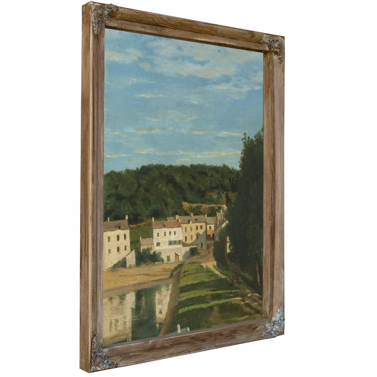Les Maisons Cabassud Ville Davray By Camille Corot