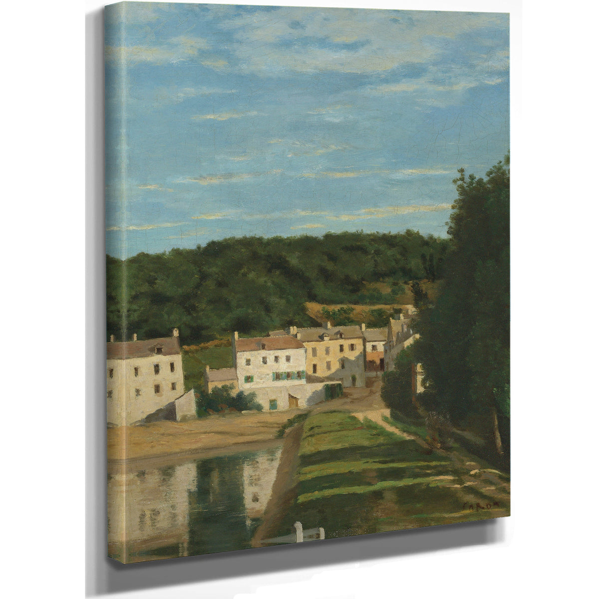 Les Maisons Cabassud Ville Davray By Camille Corot