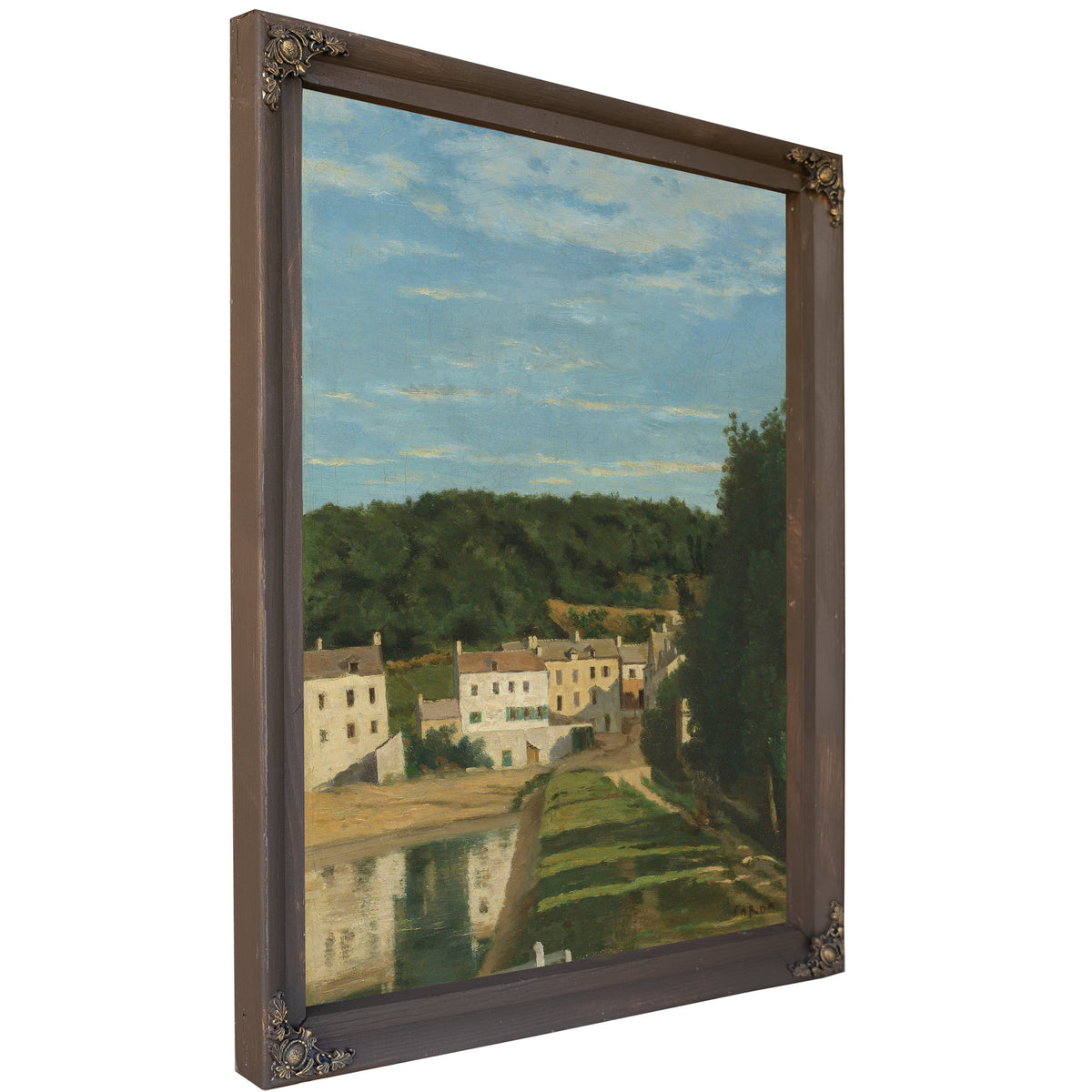 Les Maisons Cabassud Ville Davray By Camille Corot