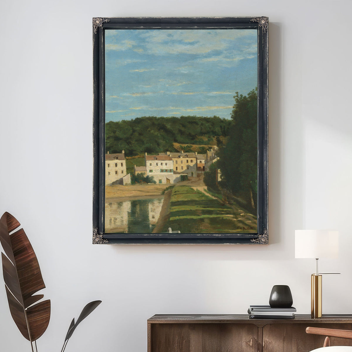 Les Maisons Cabassud Ville Davray By Camille Corot