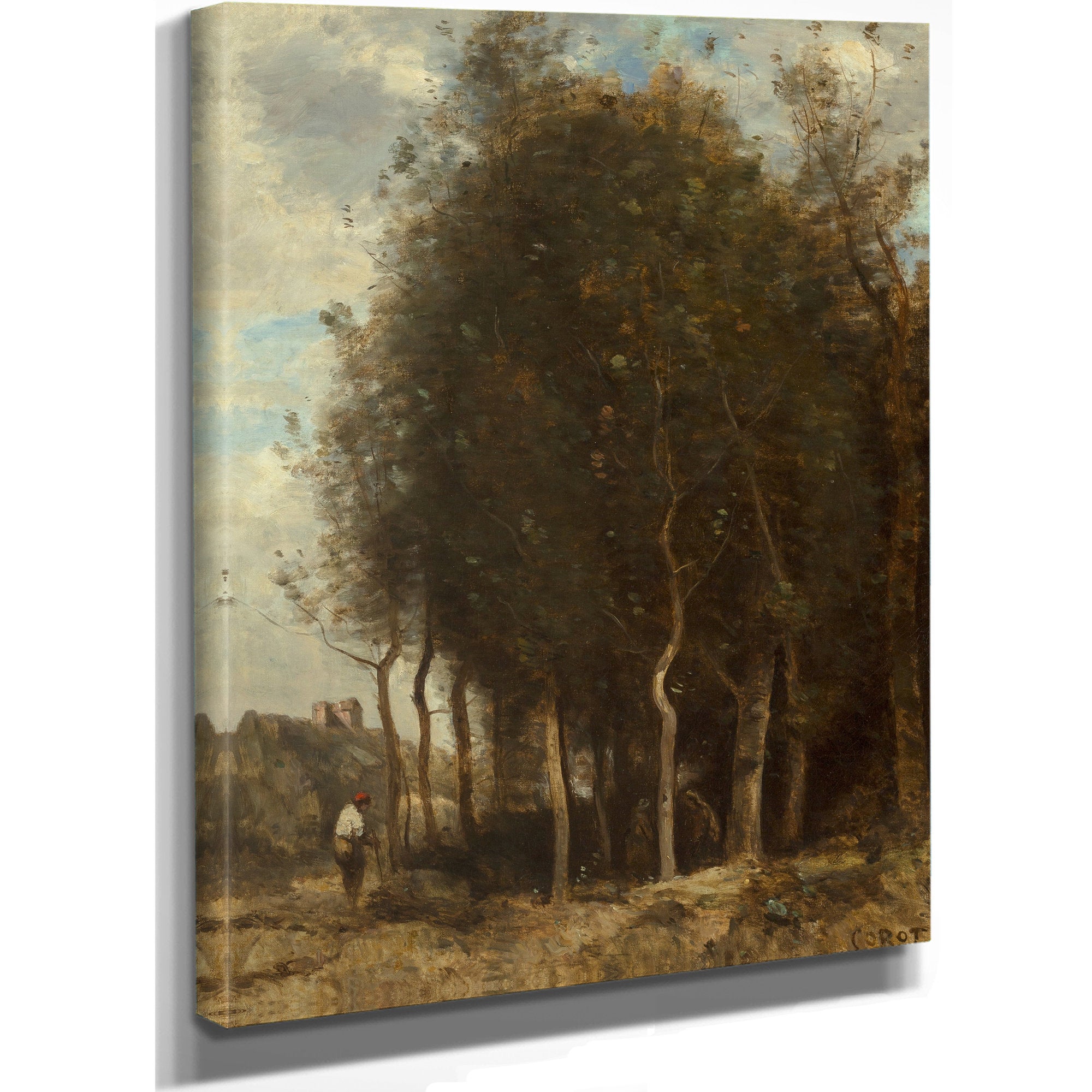 Lisiere de Bois By Camille Corot