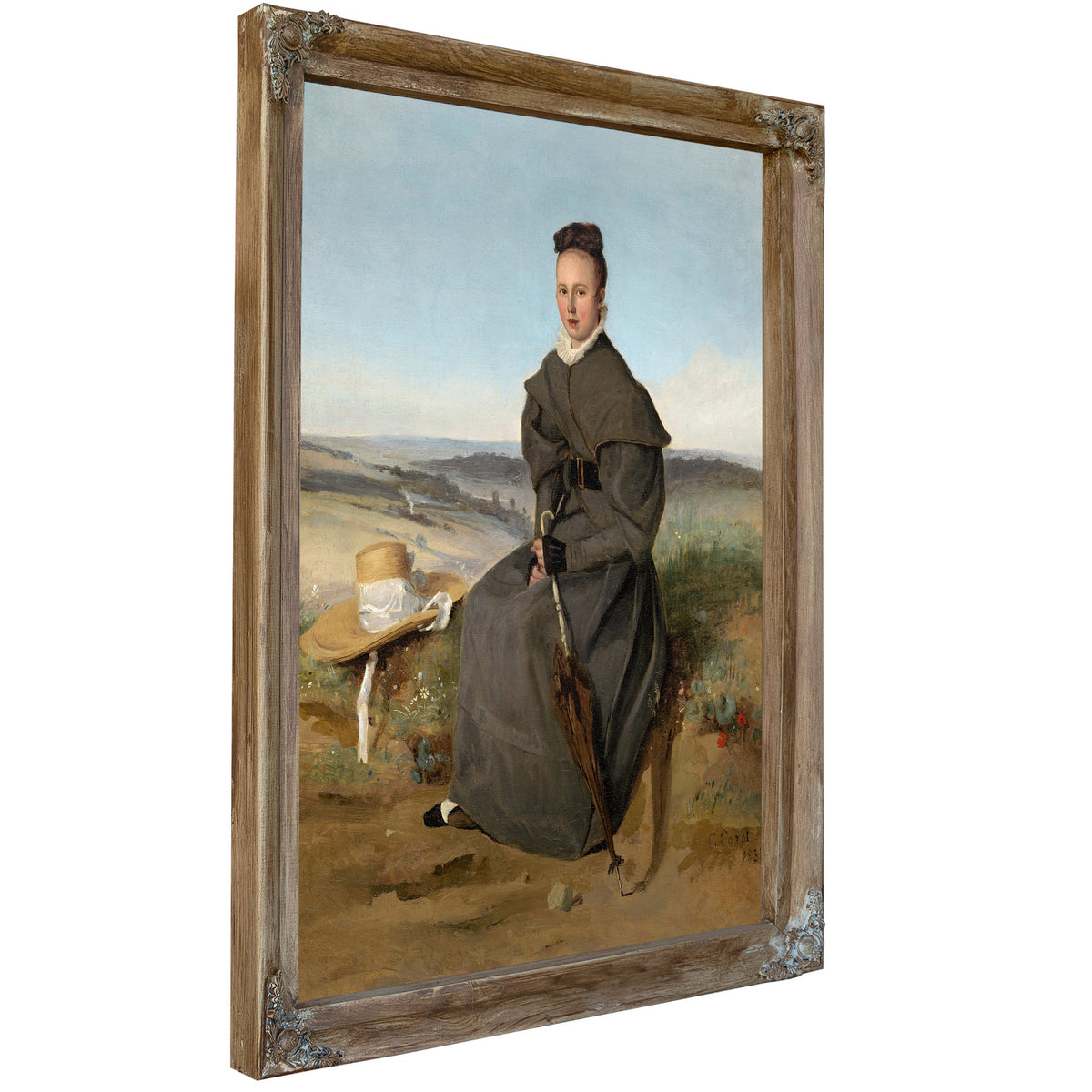 Louise Harduin By Camille Corot