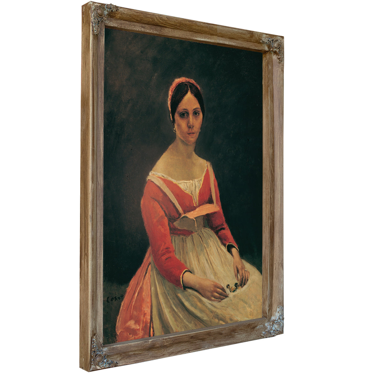 Madame Legois By Camille Corot