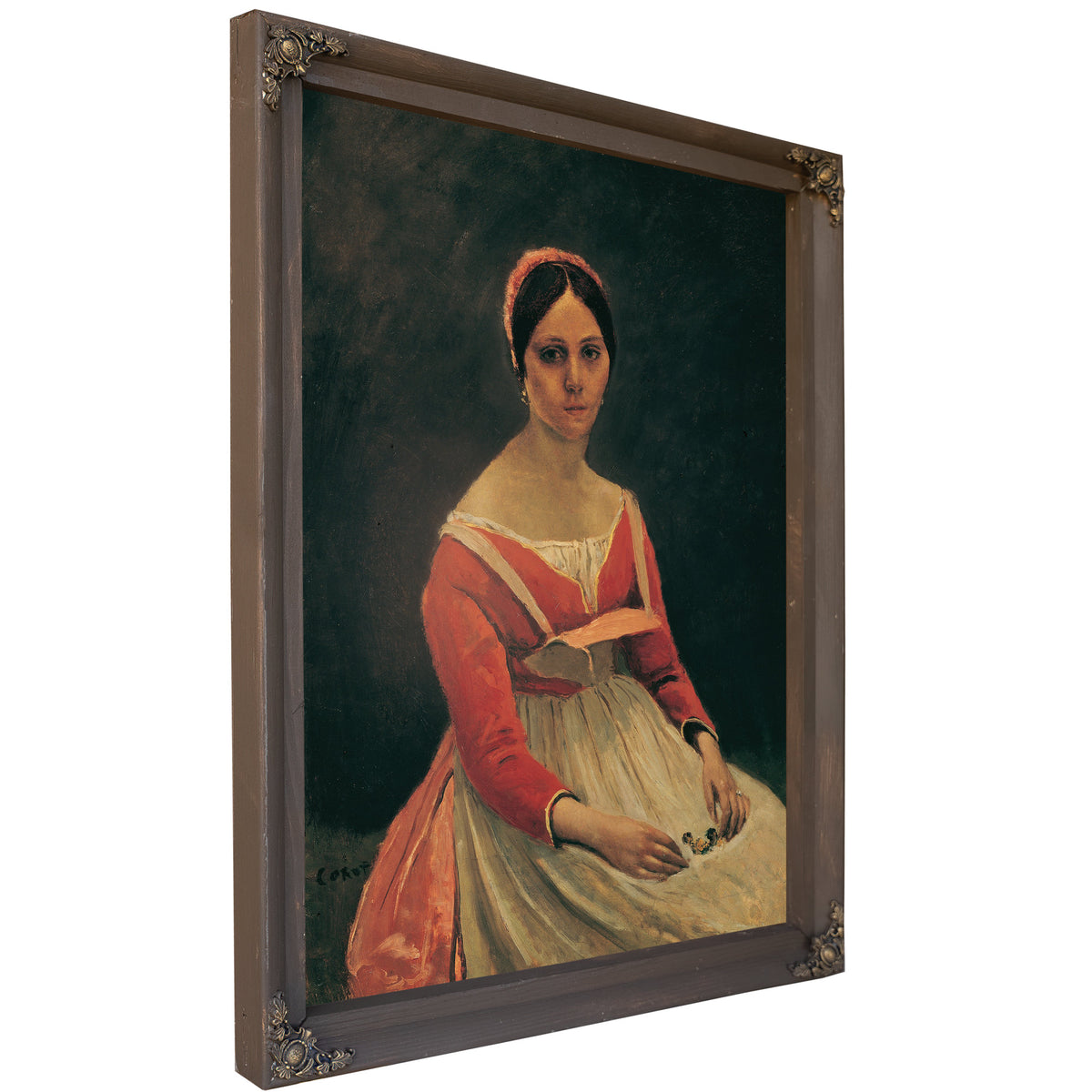 Madame Legois By Camille Corot