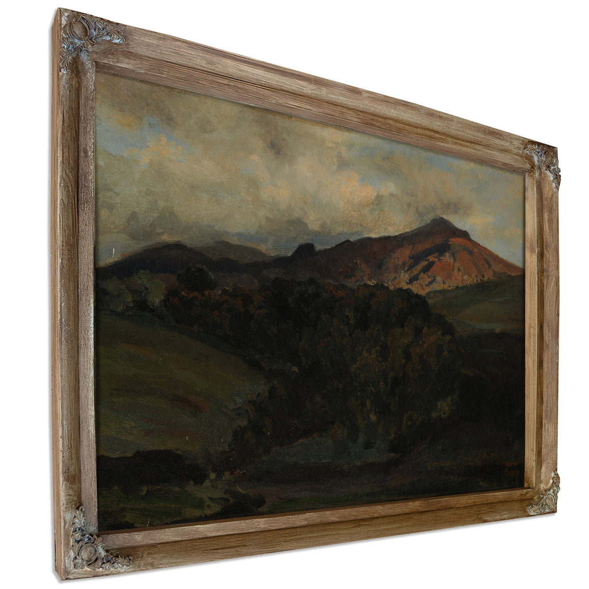 Monte Cavo By Camille Corot
