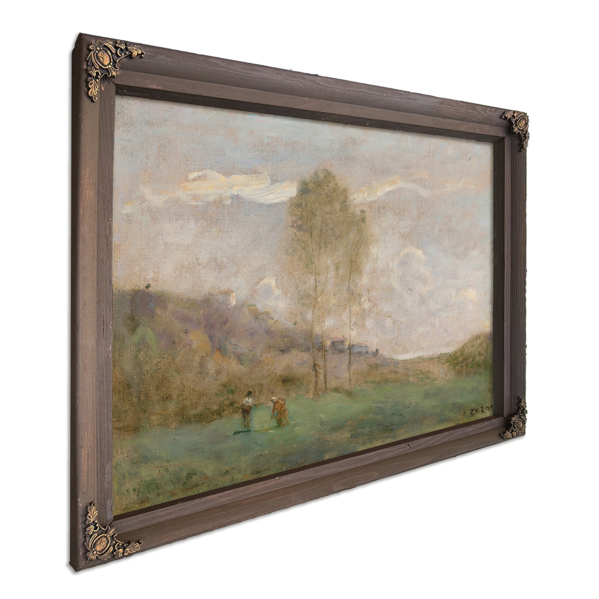Paysage Dautomne Pres Dune Cote Avec By Camille Corot