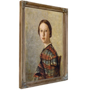 Portrait a Young Girl Or By Camille Corot
