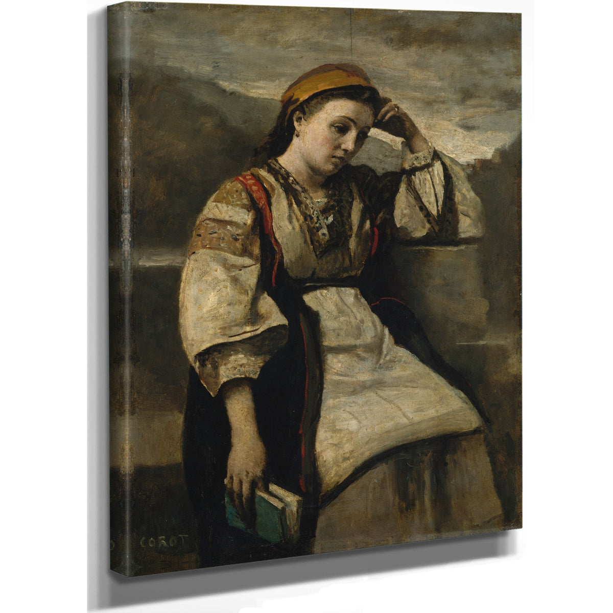 Reverie By Camille Corot