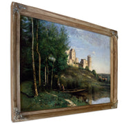 Ruins the Chateau de Pierrefonds By Camille Corot