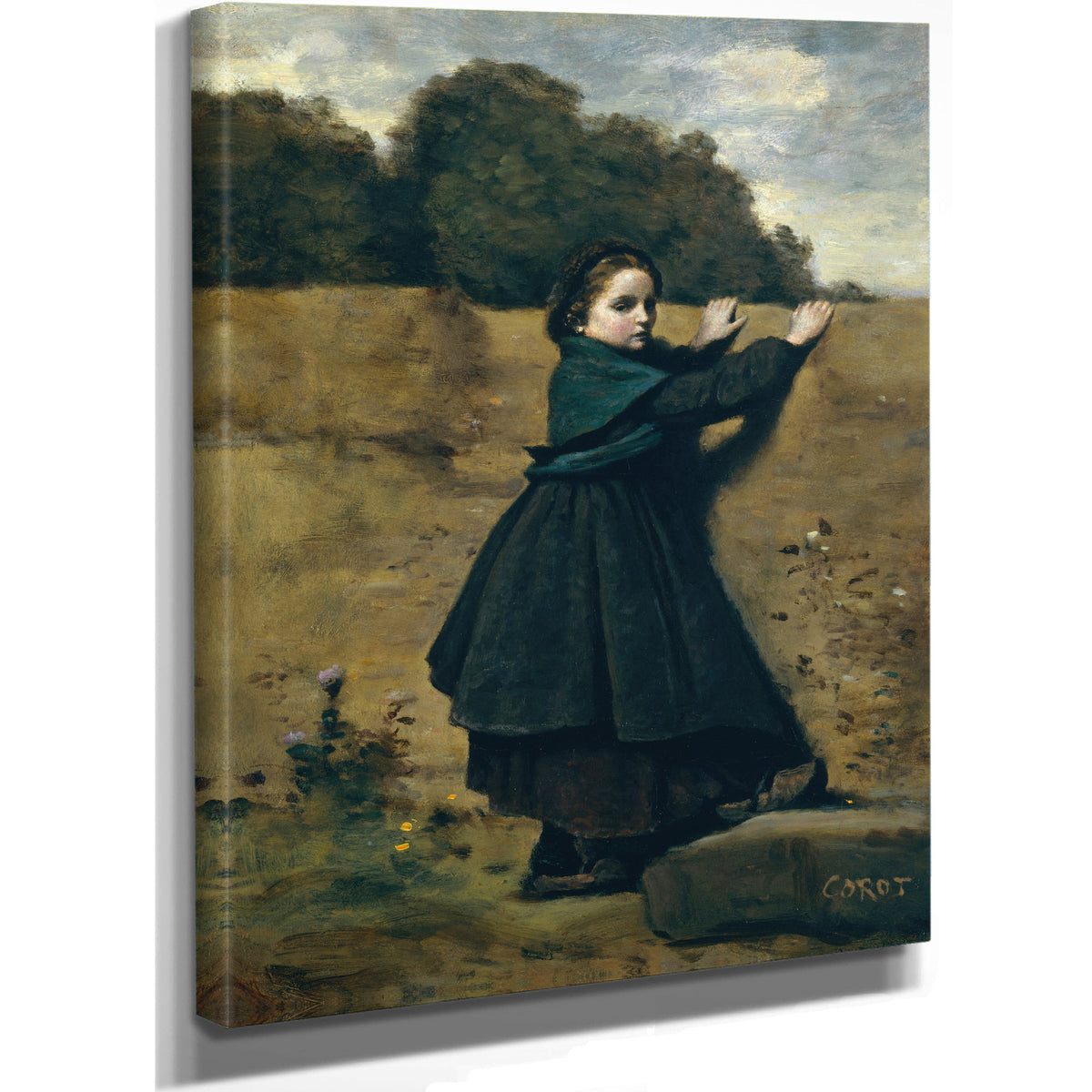 Sibylle 1 By Camille Corot