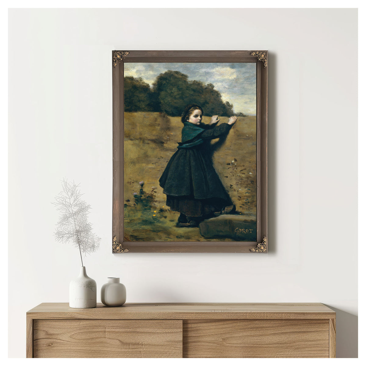 Sibylle 1 By Camille Corot
