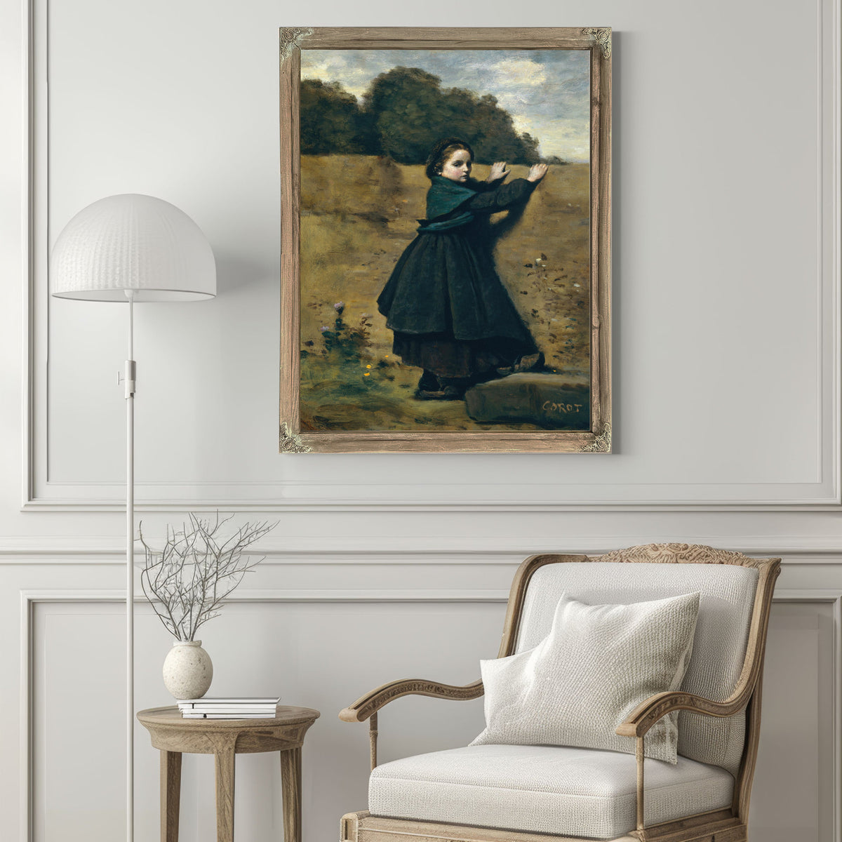 Sibylle 1 By Camille Corot