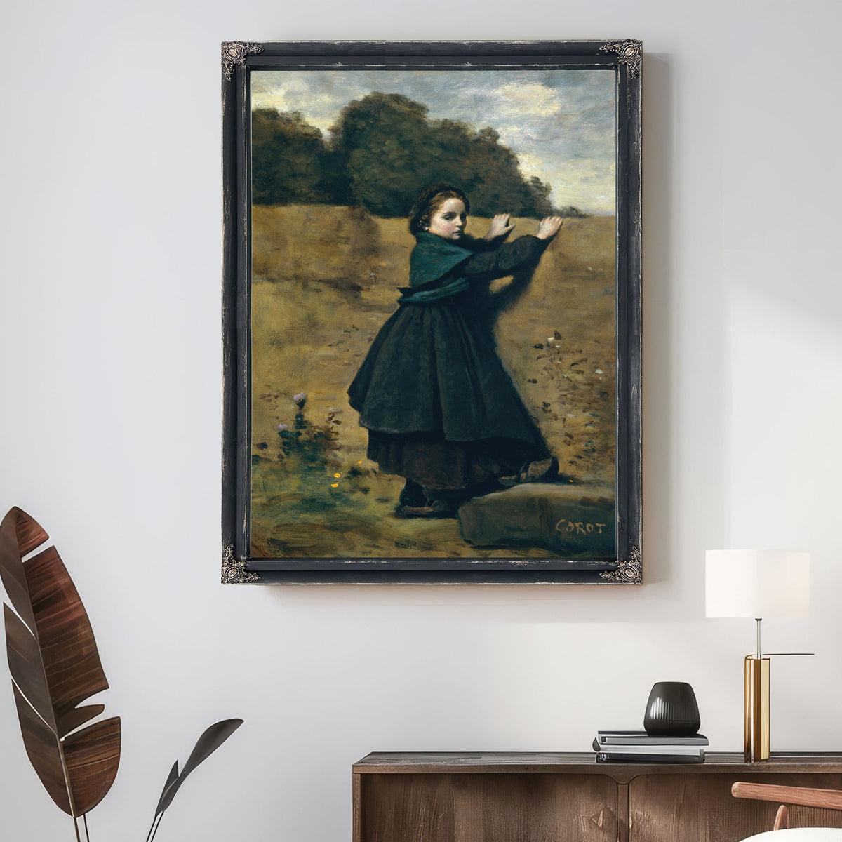 Sibylle 1 By Camille Corot