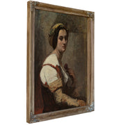 Sibylle By Camille Corot