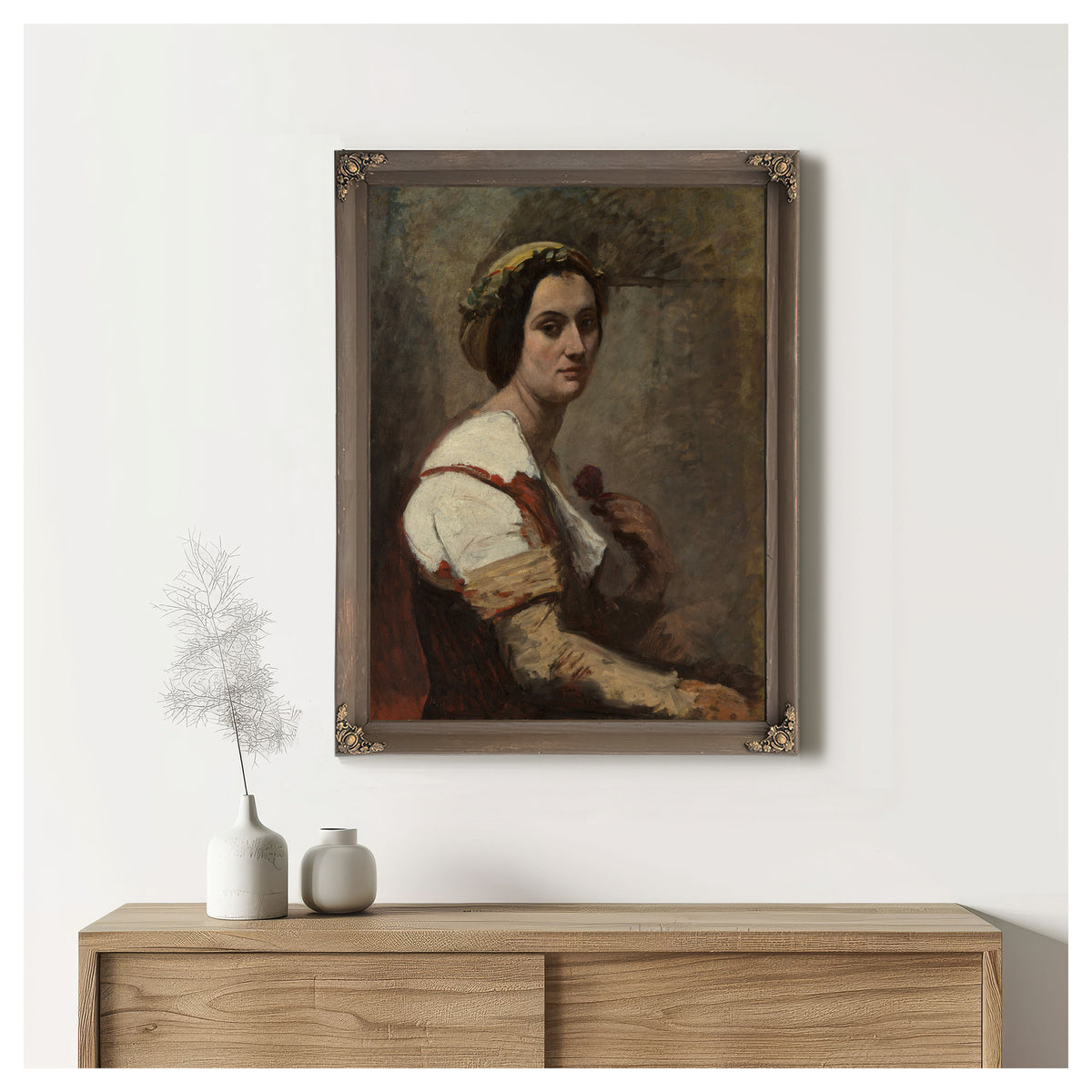 Sibylle By Camille Corot