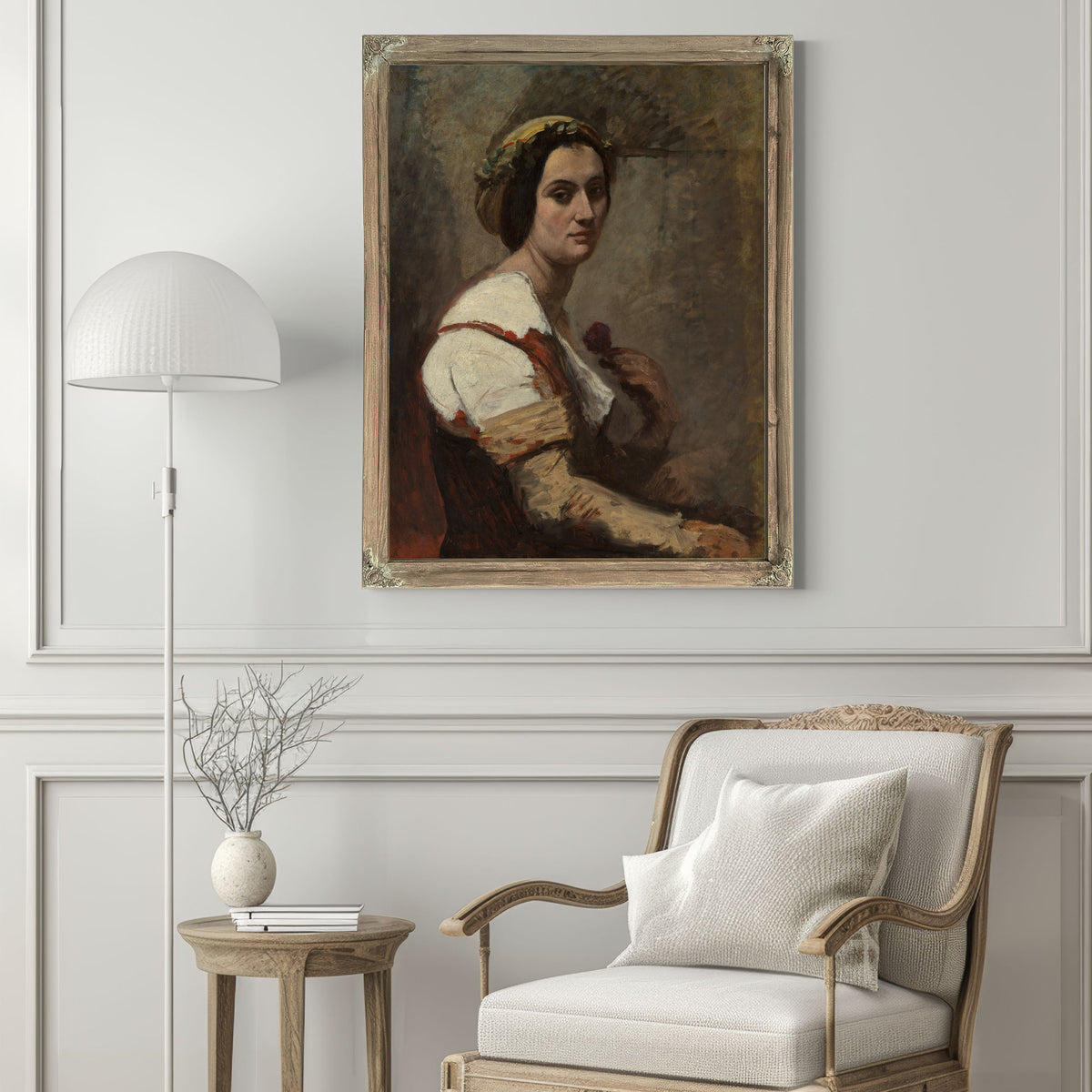 Sibylle By Camille Corot
