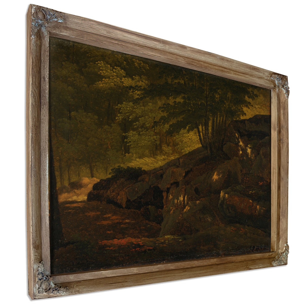 Sous Bois 1 02 By Camille Corot