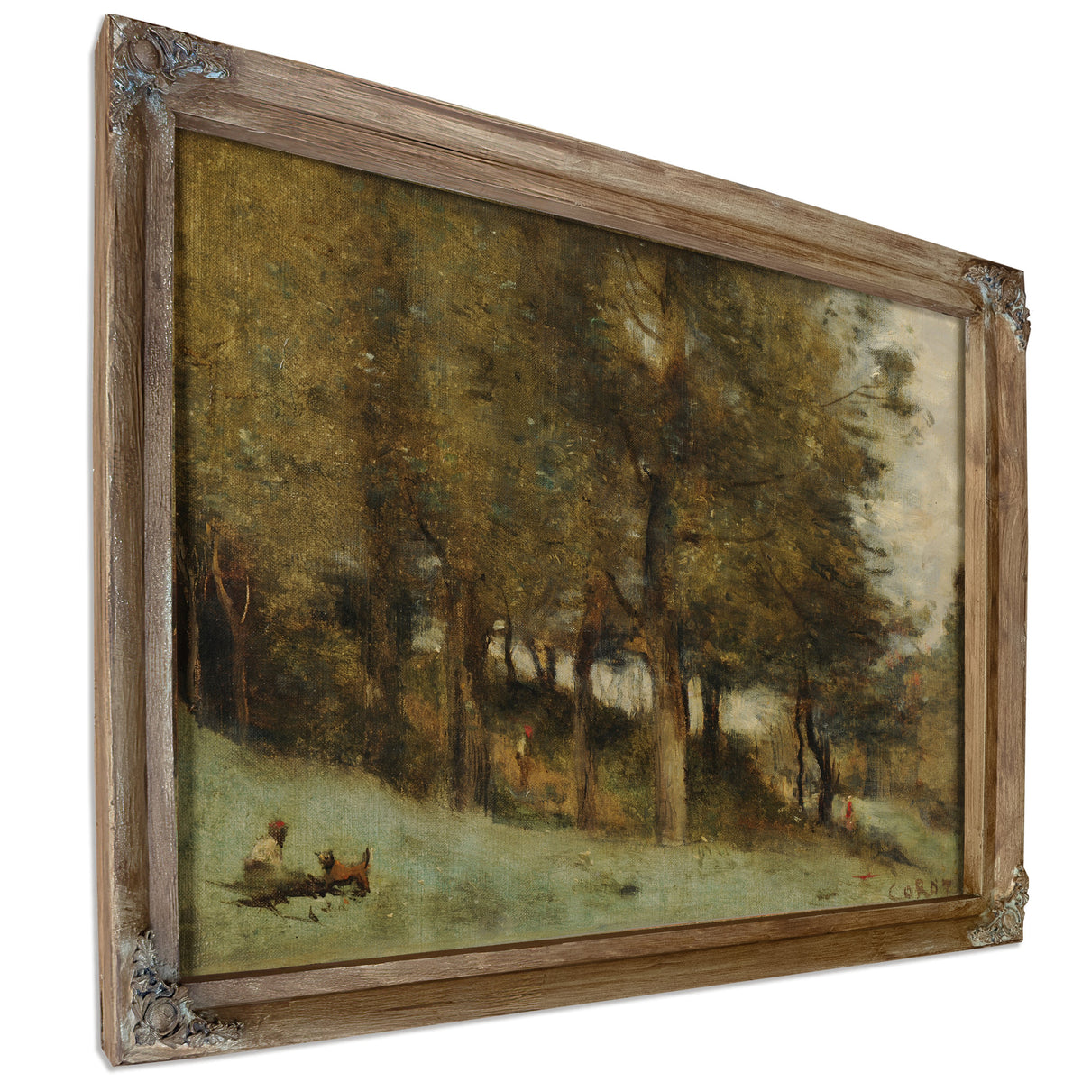 Sous Bois 1 By Camille Corot