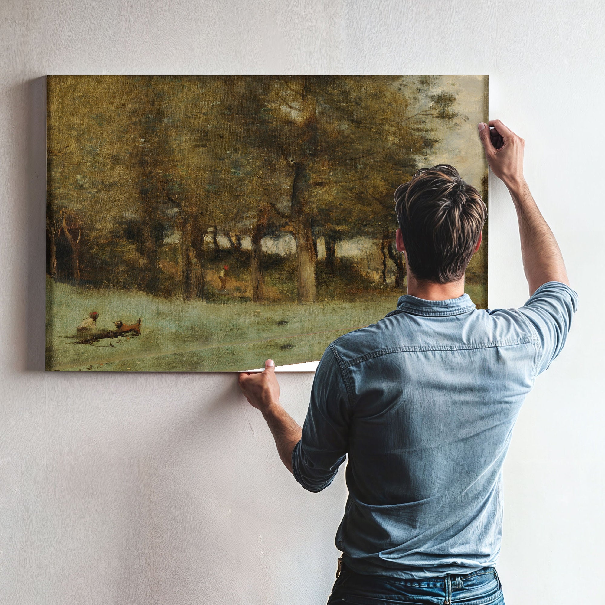 Sous Bois 1 By Camille Corot