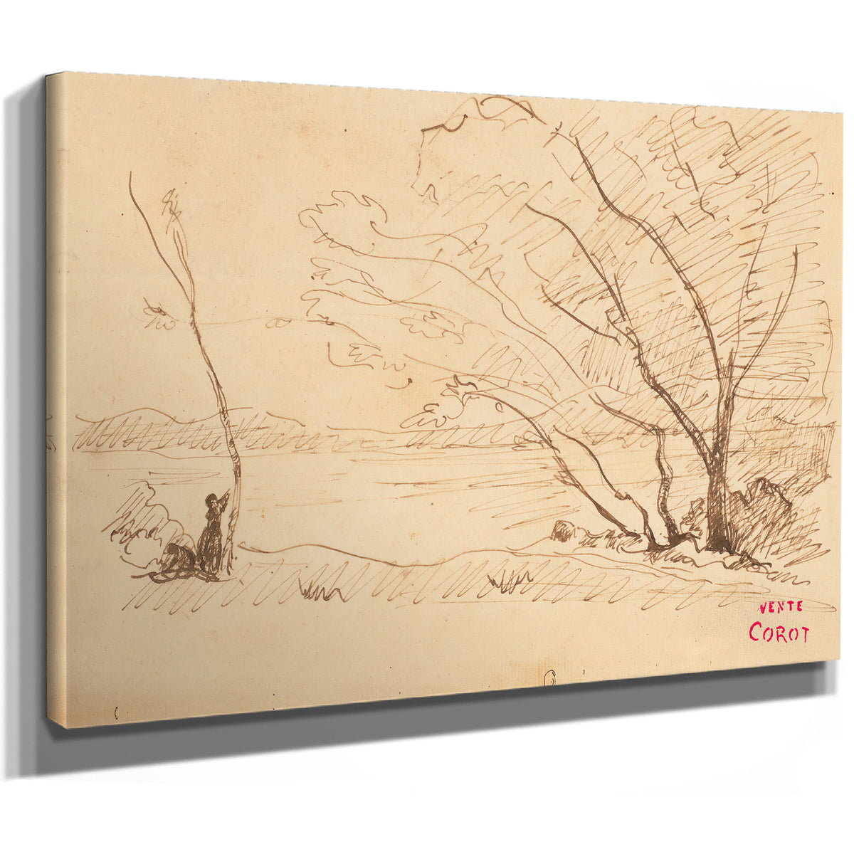 Souvenir de Mortefontaine By Camille Corot