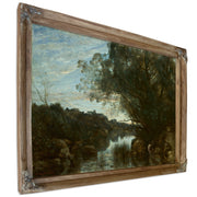 Souvenir the Environs Lake Nemi By Camille Corot