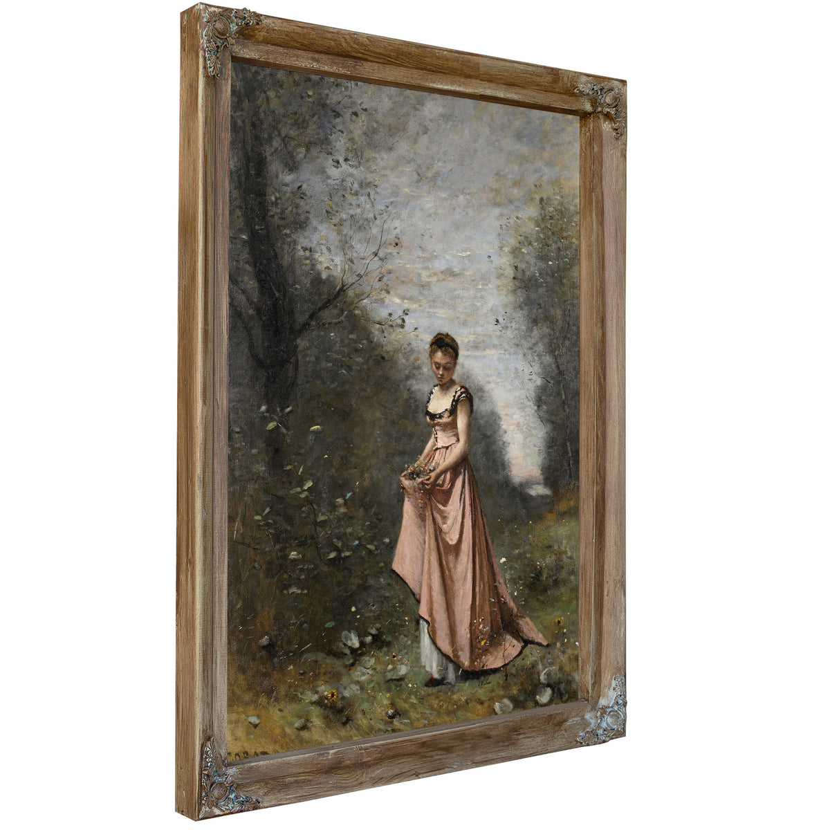 Springtime Life By Camille Corot