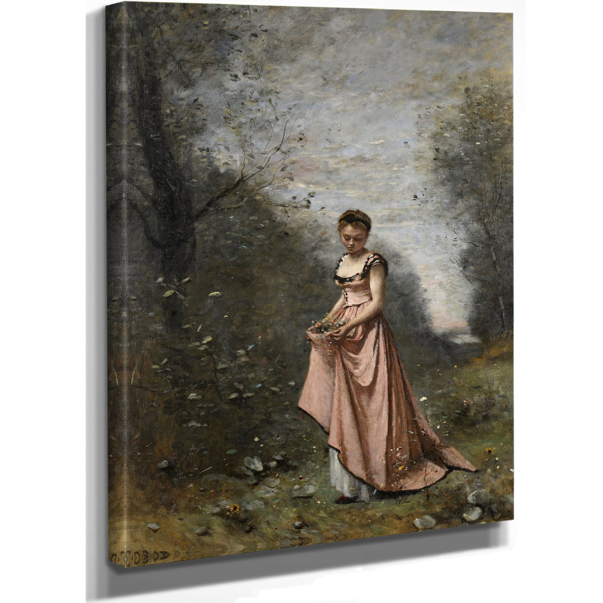 Springtime Life By Camille Corot