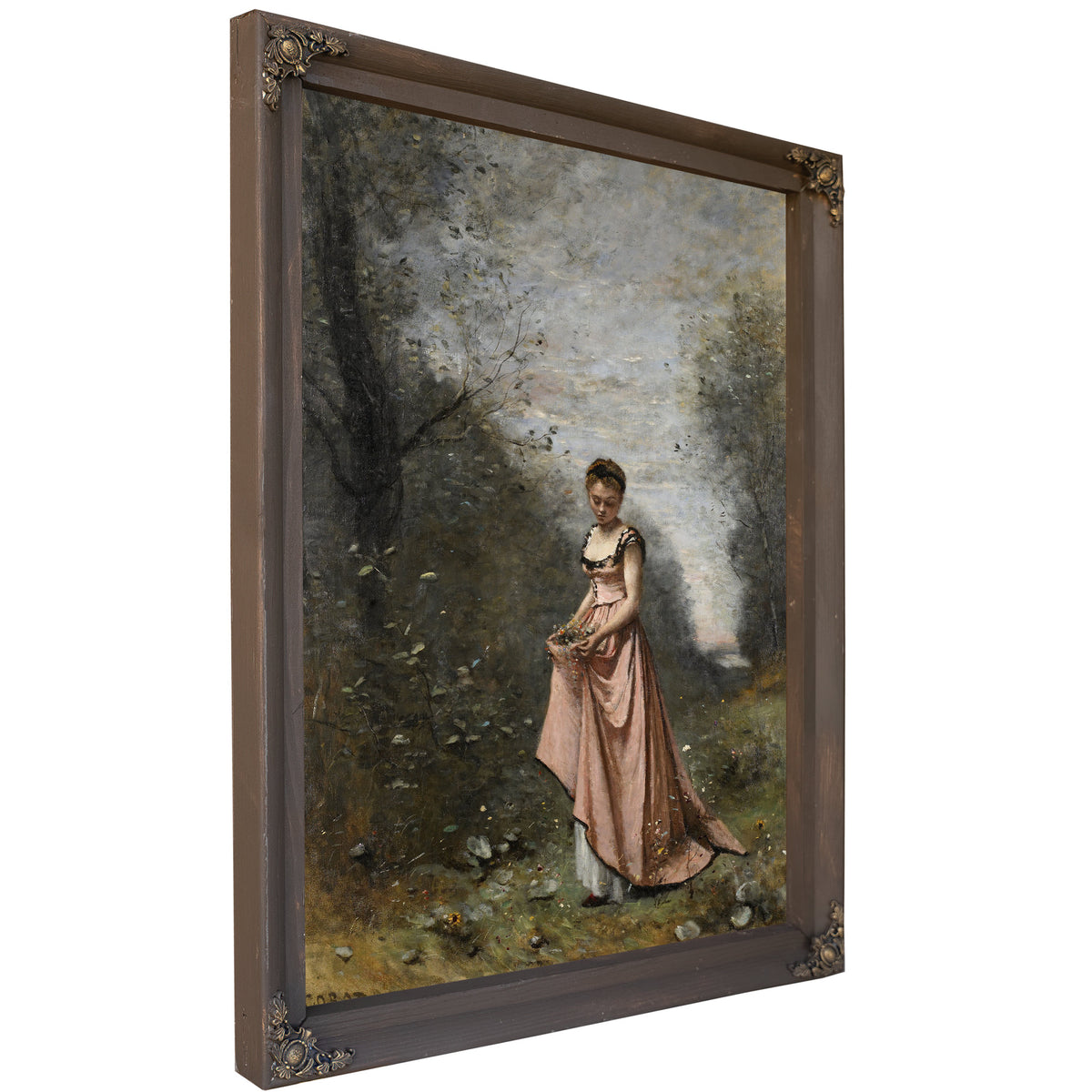 Springtime Life By Camille Corot