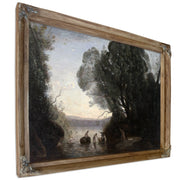 The Bath Diana About By Camille Corot