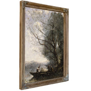 The Ferryman By Camille Corot