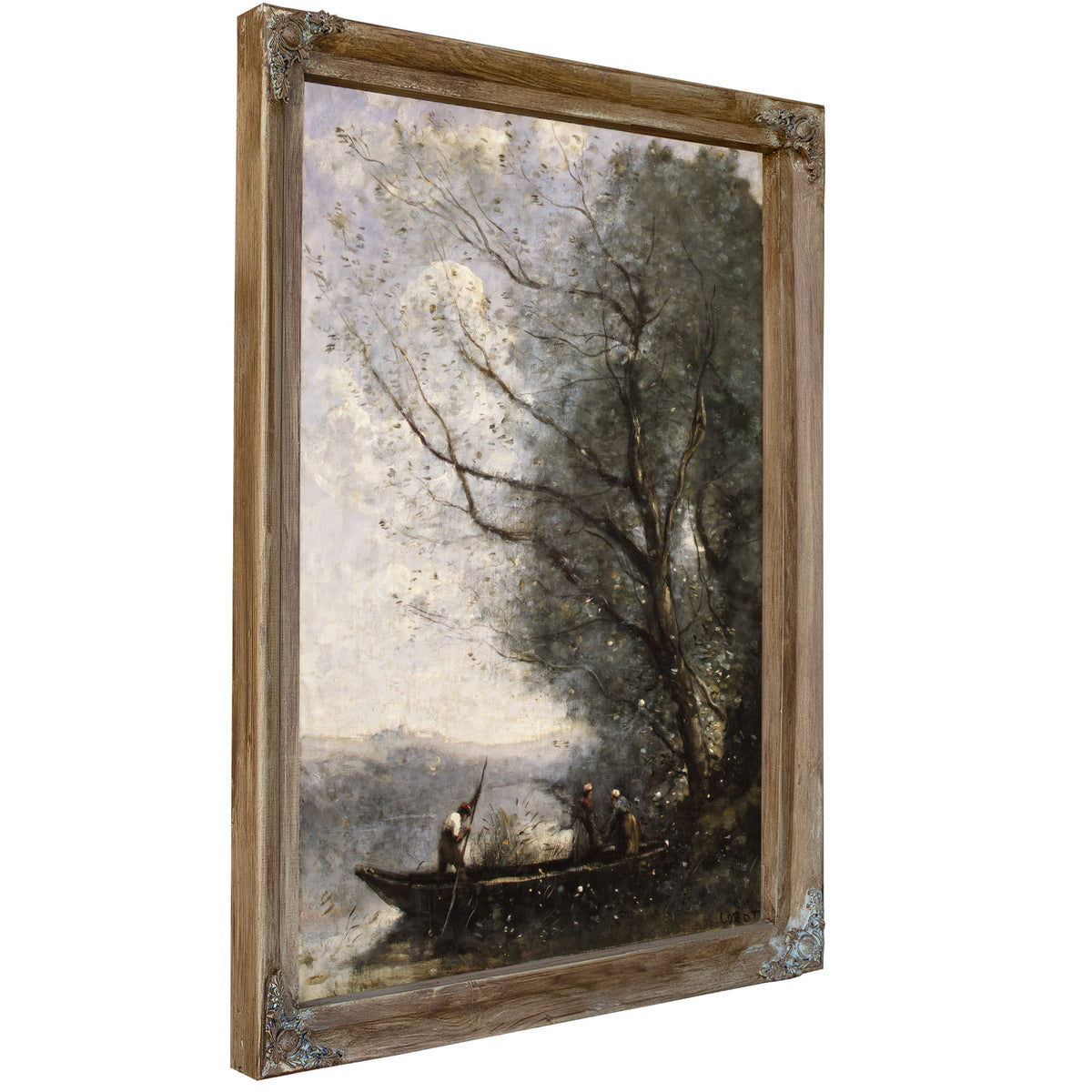 The Ferryman By Camille Corot