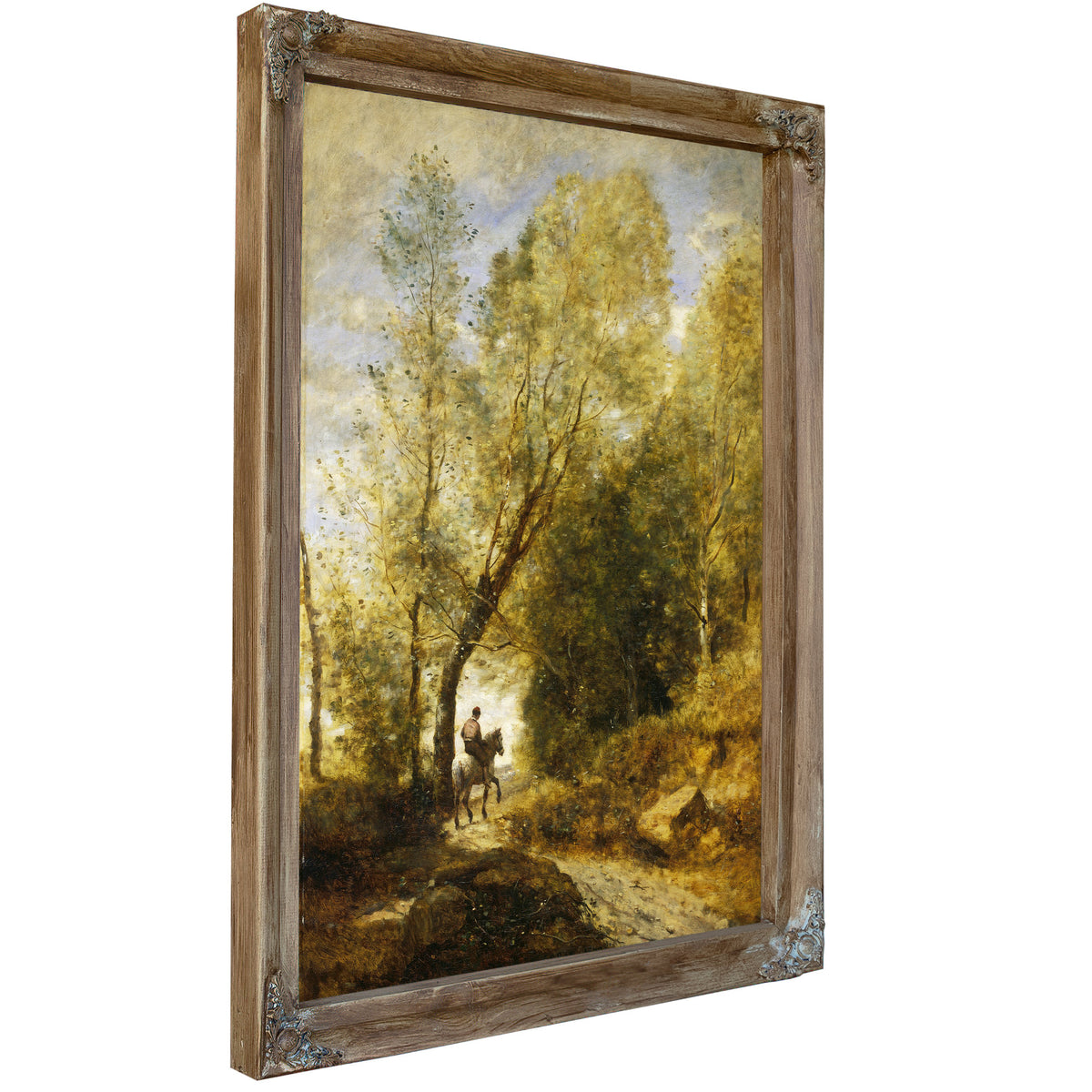 The Forest Coubron By Camille Corot