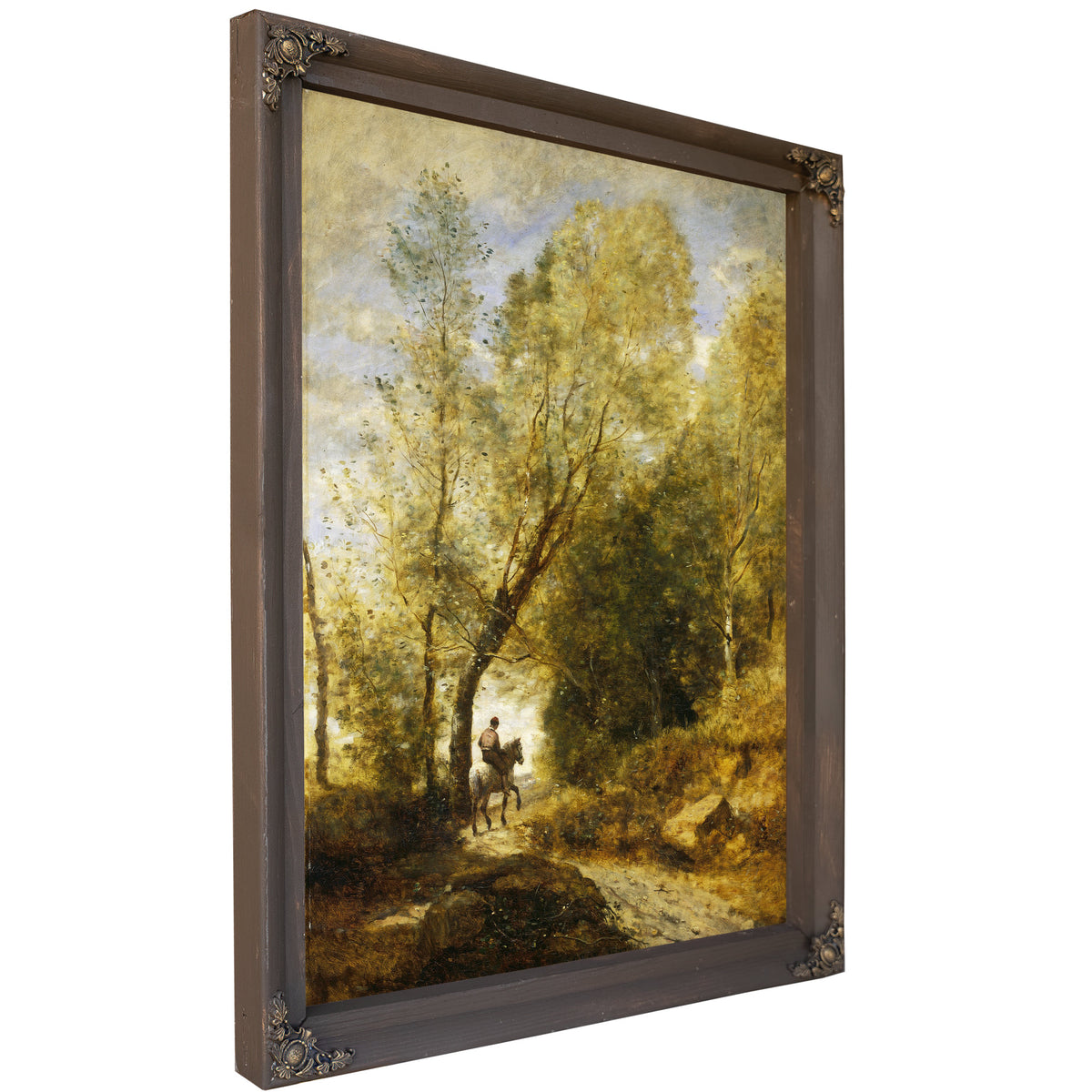 The Forest Coubron By Camille Corot