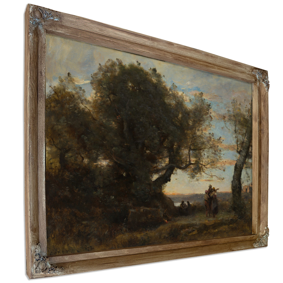 The Gypsies By Camille Corot
