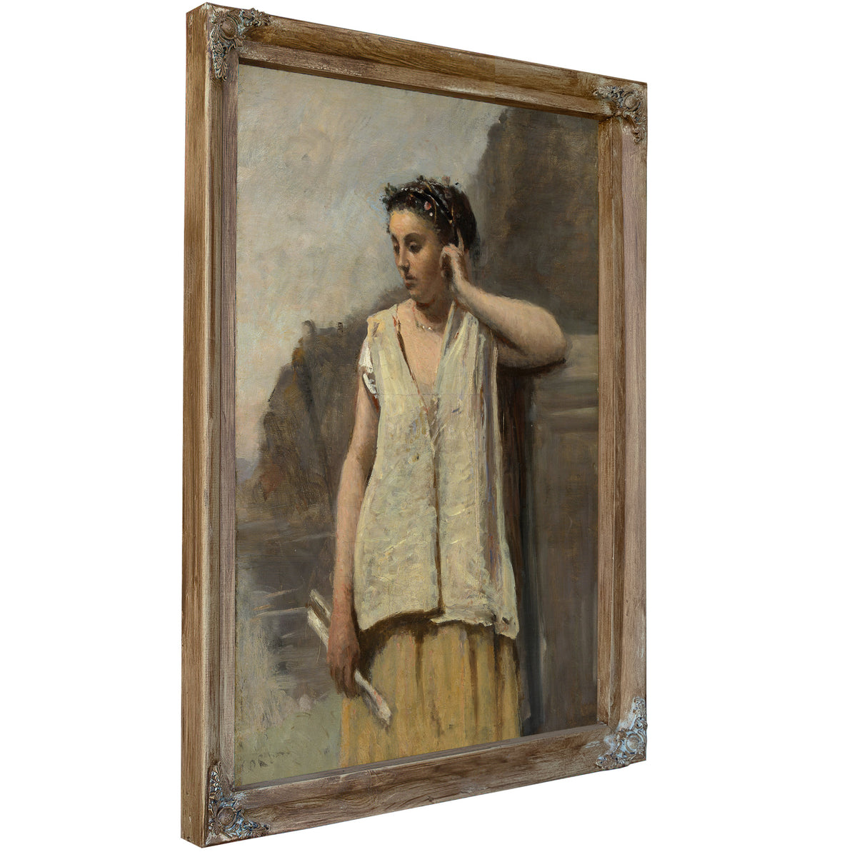 The Muse History By Camille Corot