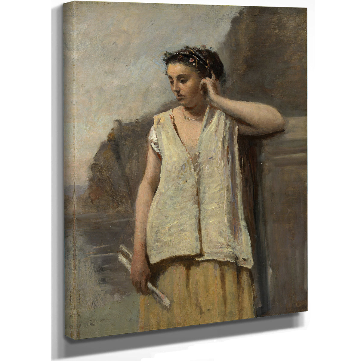 The Muse History By Camille Corot