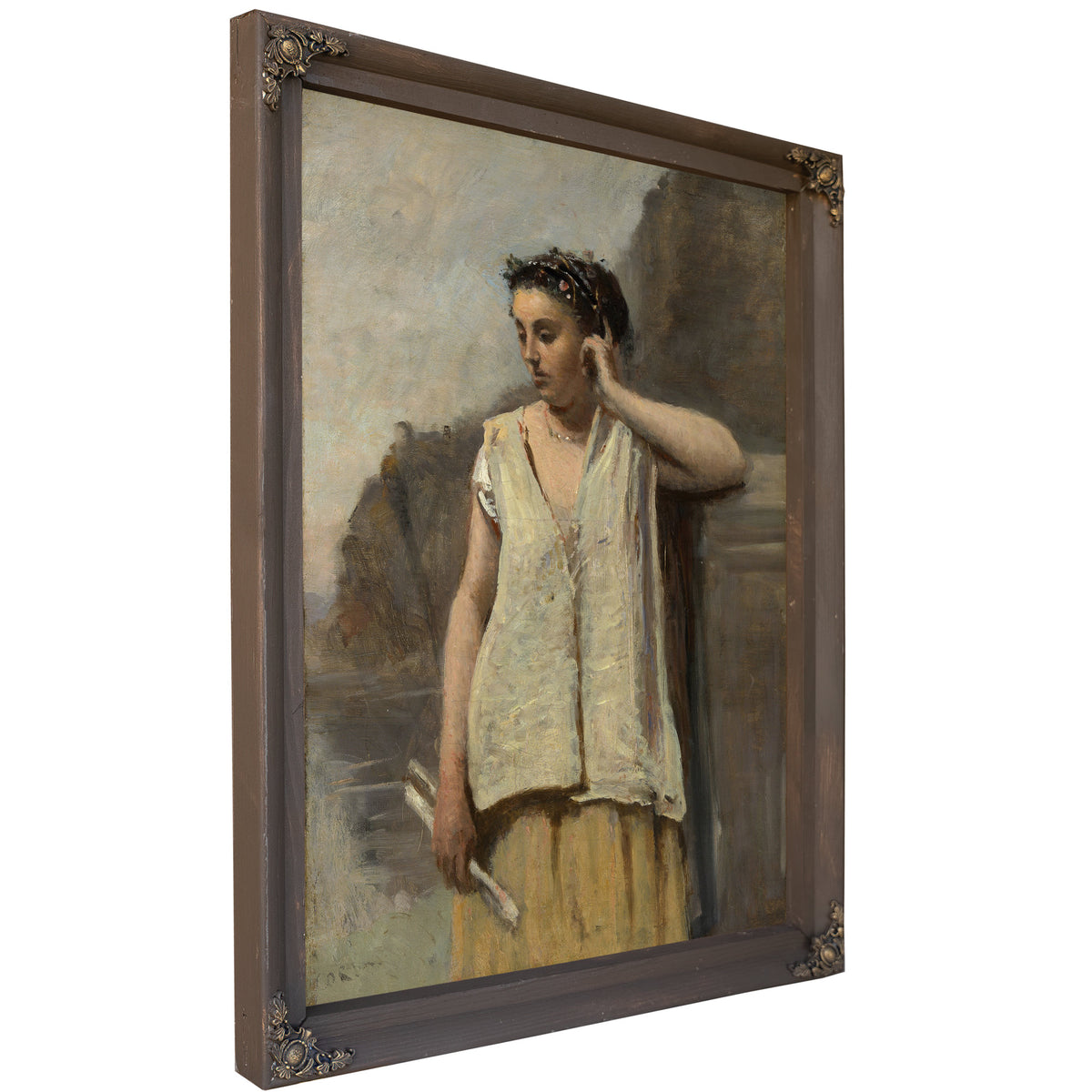 The Muse History By Camille Corot