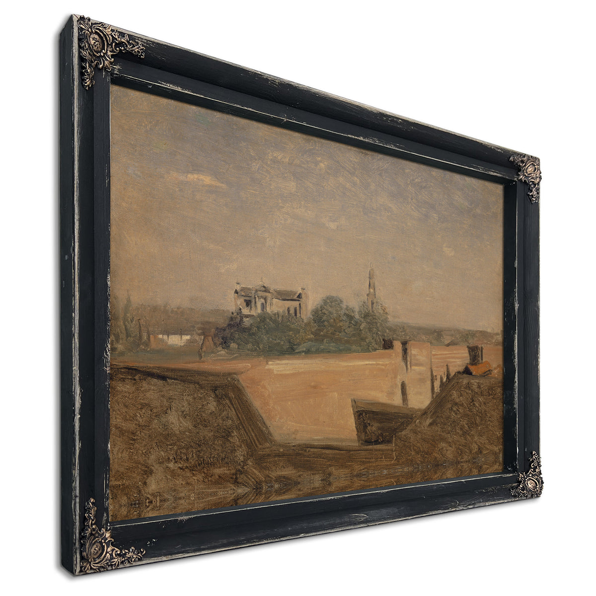 The Ramparts Arras By Camille Corot