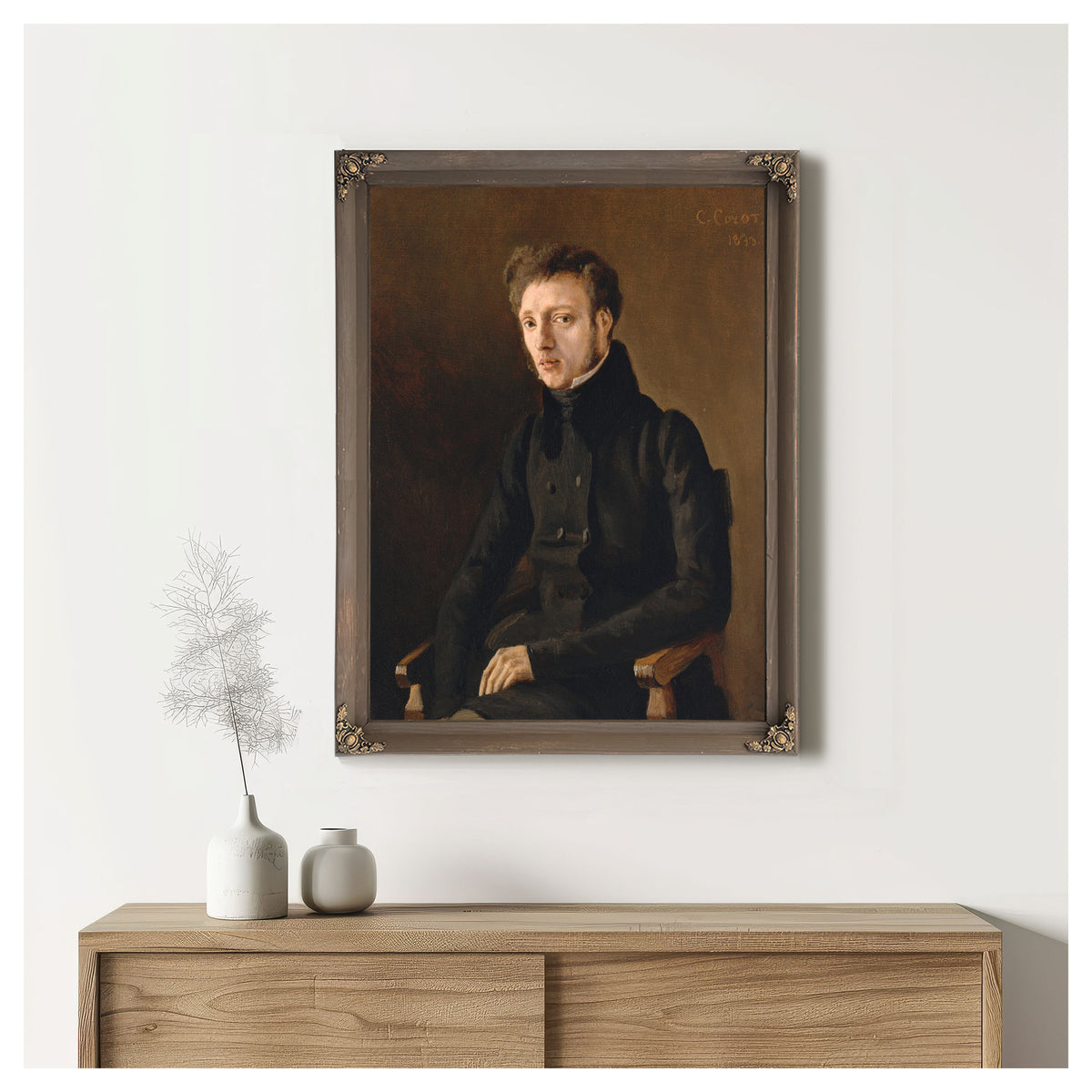 Toussaint Lemaistre By Camille Corot