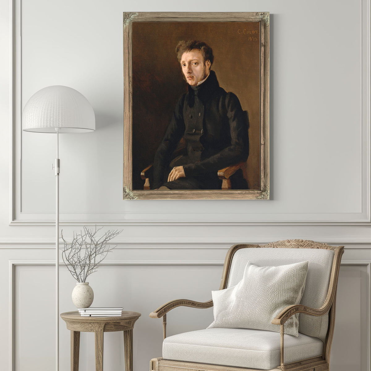 Toussaint Lemaistre By Camille Corot