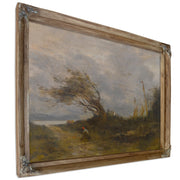 Un Coup de Vent Au Bord de la Mer By Camille Corot