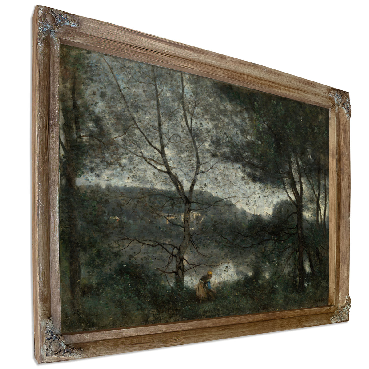 Ville Davray 1 By Camille Corot
