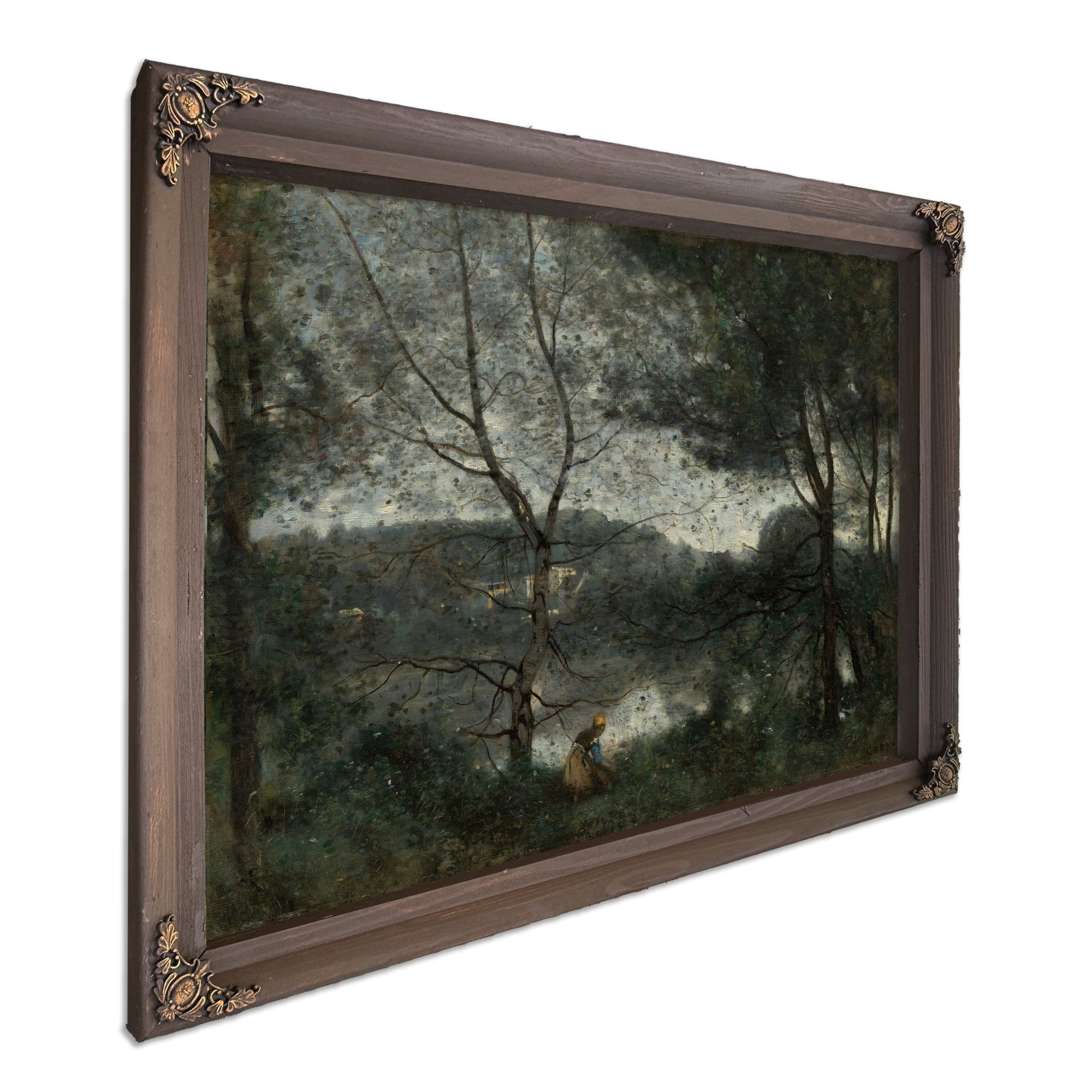 Ville Davray 1 By Camille Corot
